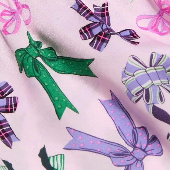 🎀 PINK VS • BOWS 🎀 Boxer Shorts • Dorm loungewear • sorority • matching • XL - Picture 12 of 13